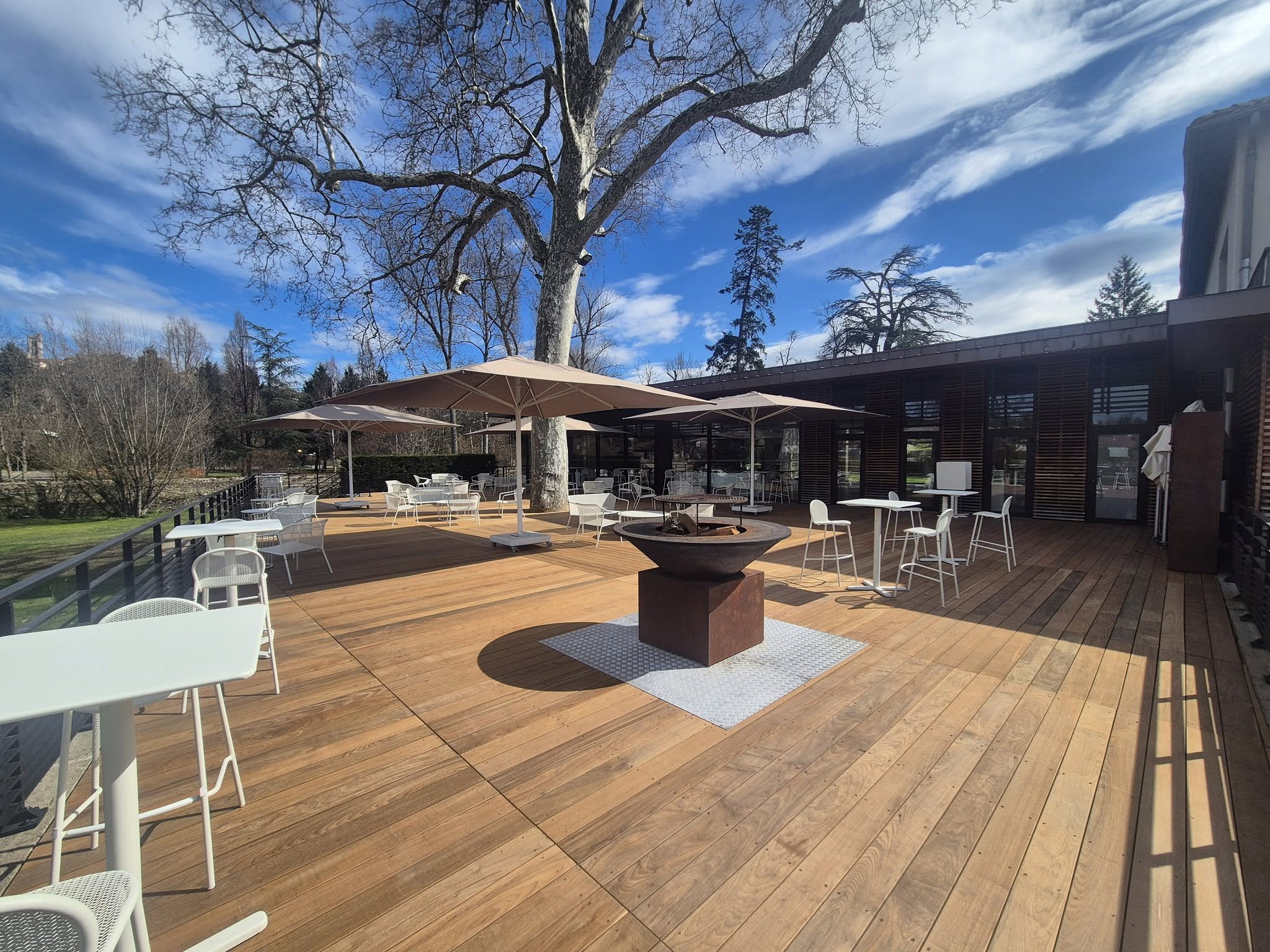 Terrasse charpiniere